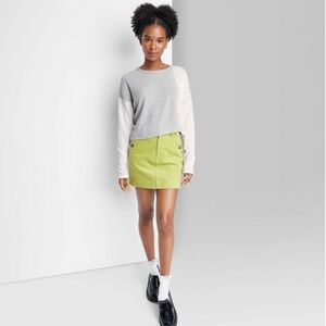 Wild Fable Boxy Crop Tee